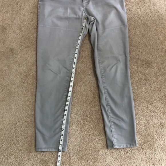 Prana Kayla Gray Jeans Size 8 29 Short Inseam Stretch Mid Rise - Picture 11 of 14